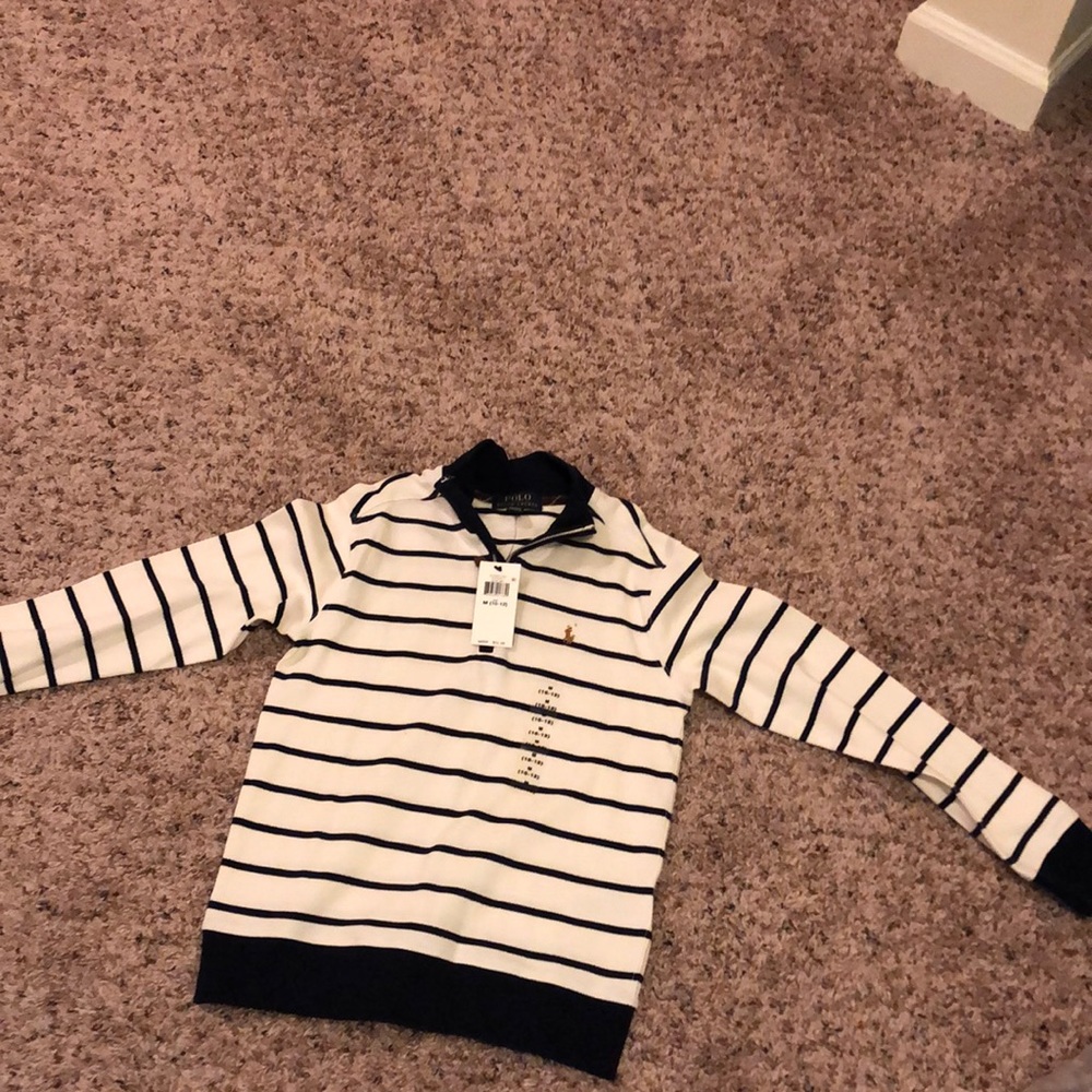 Boys brand new Polo Ralph Lauren long sleeve sweater